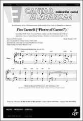 Flos Carmeli SATB choral sheet music cover